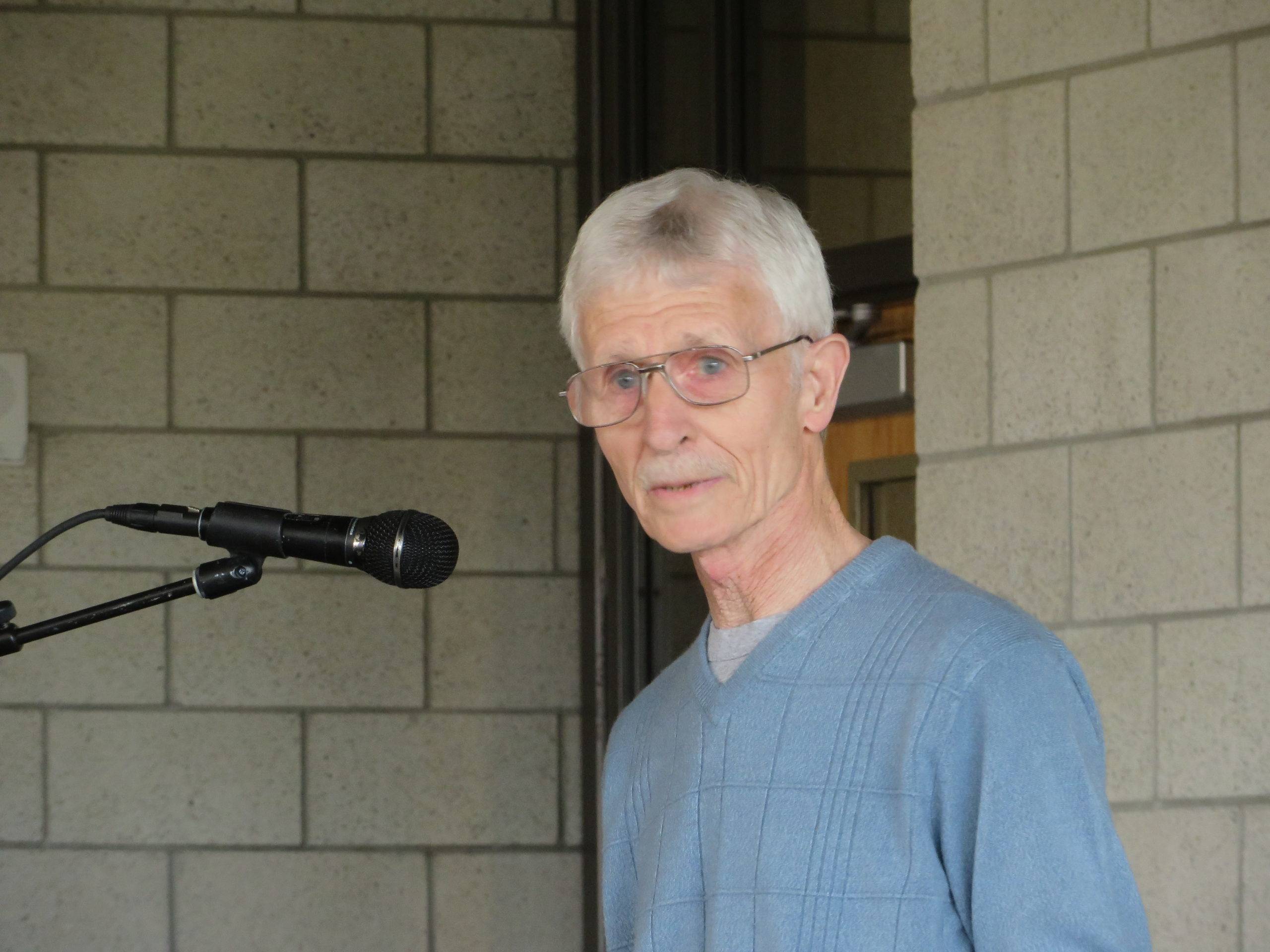 Poet George Drew at MVSU