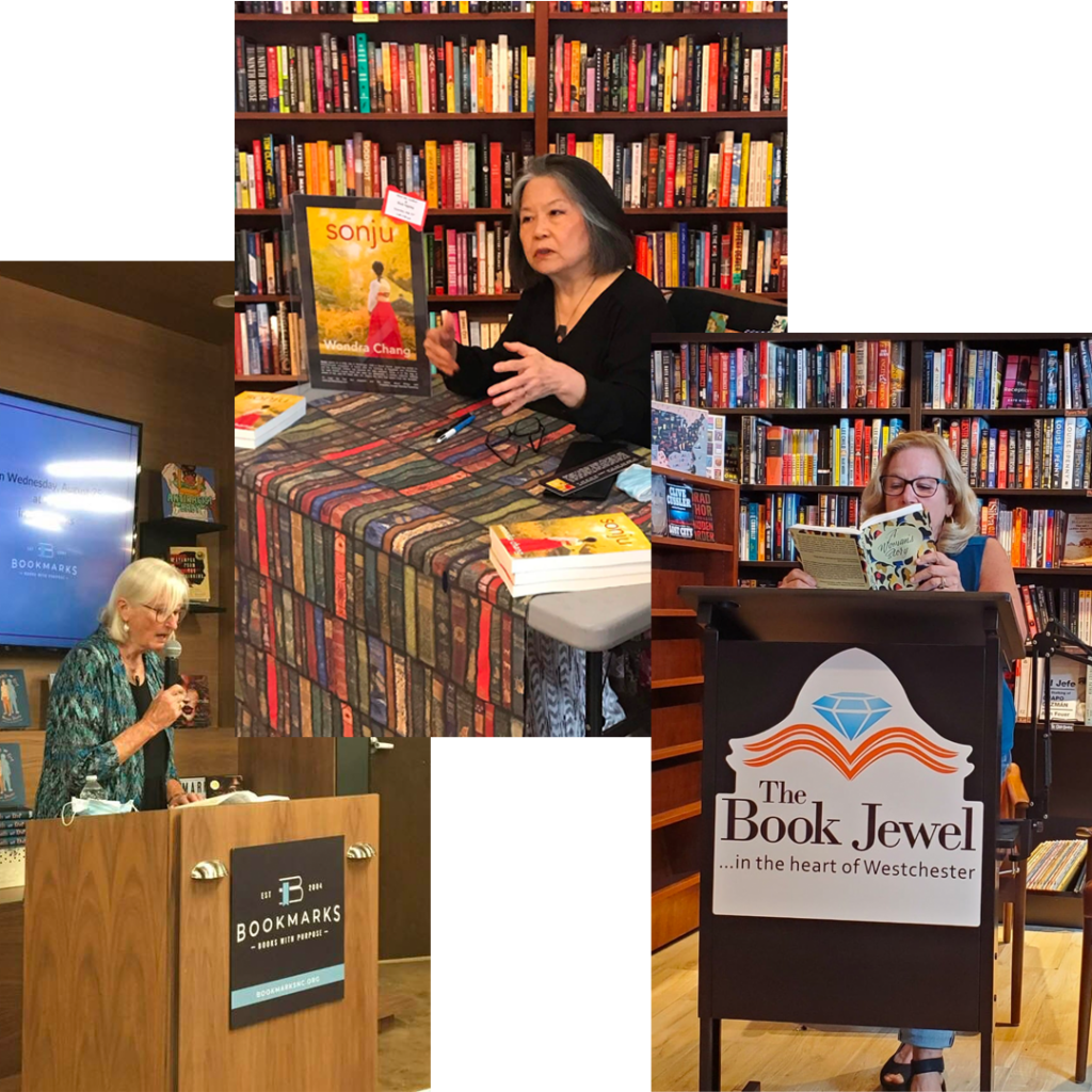 Lee Zacharias, Wondra Chang, and Francine Rodriguez read from their 2021 Madville Novels.