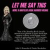 Let Me Say This wins a Nautilus Book Awards Medal. "Part of the Nautilus Book Awards mission is to celebrate & hnor books that support wellness, social change, social justice, & spiritual growth. We're ecstatic that LET ME SAY THIS is recognized by Nautilus as a 2024 silver medal recipient in the poetry category." - Julie E. Bloemeke & Dustin Brookshire