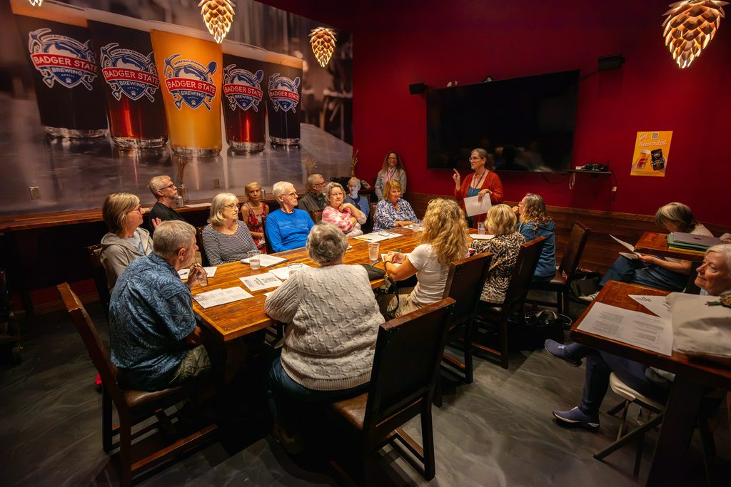 Kim gave a talk on writing in retirement. The room was packed to overflowing, and the reviews afterward were favorable.