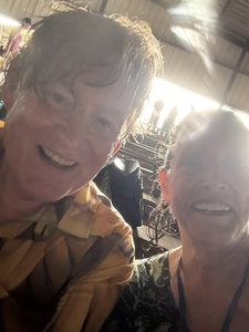R.J. Lee and Kim Davis got caught in a storm at the Wild Goose Festival.