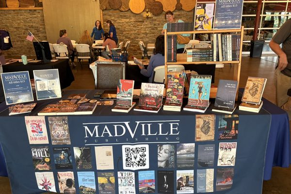 Madville has been busy this fall. This is our table in the bookfair at Untitled Town in Greenbay, Wisconsin.